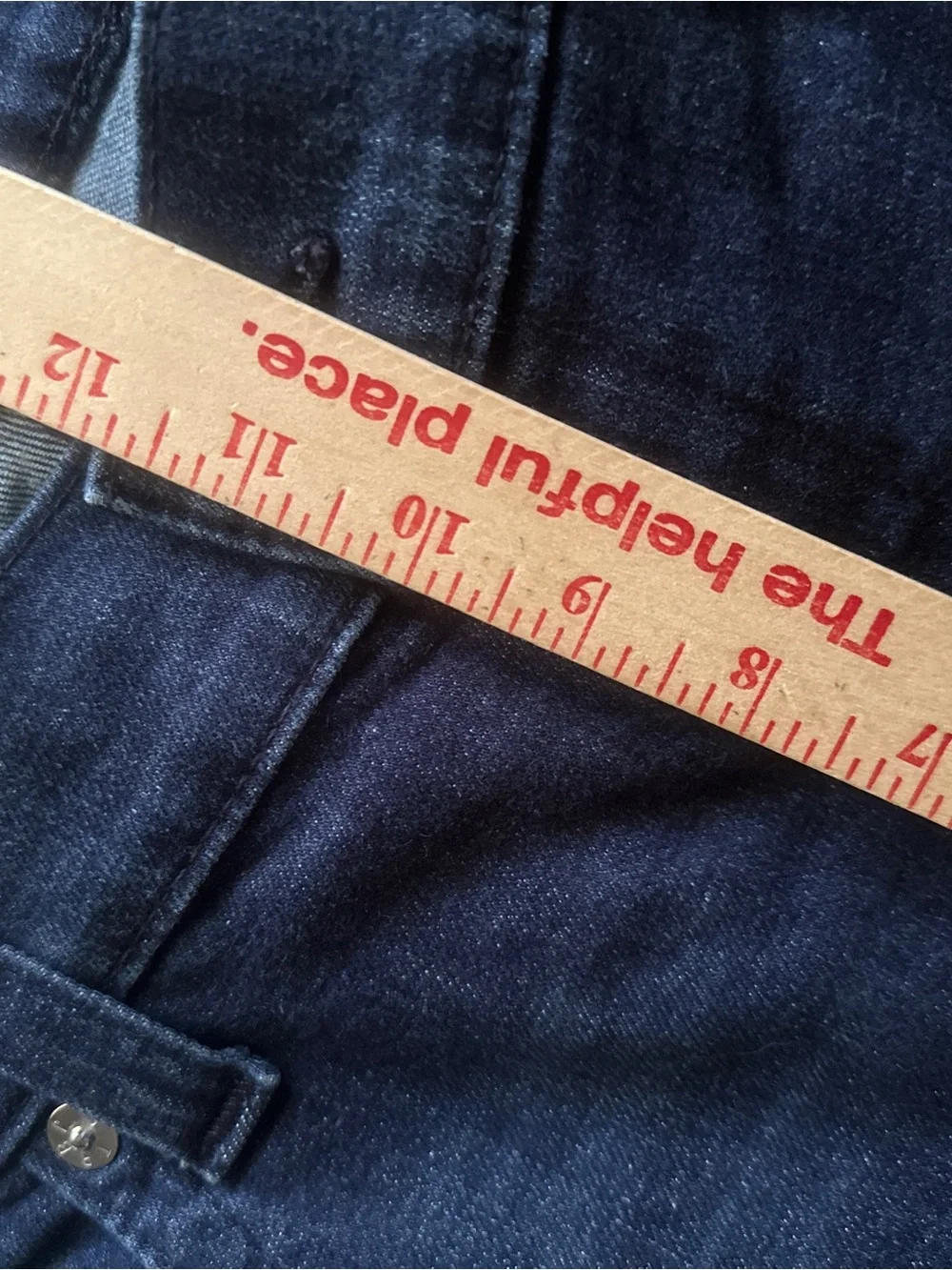 TRUE RELIGION dark wash flap pockets relaxed straight jeans size 42